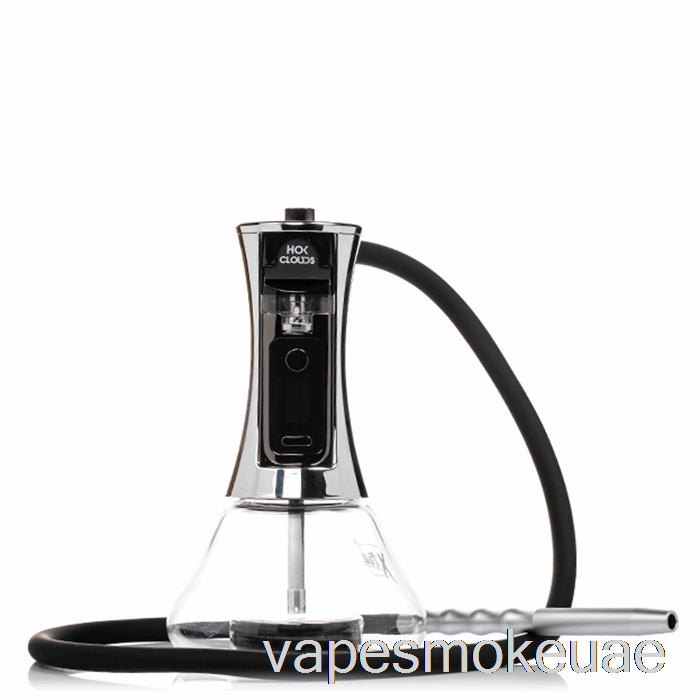 مجموعة Vape Uae Xtra Hok Clouds E-hookah باللون الفضي